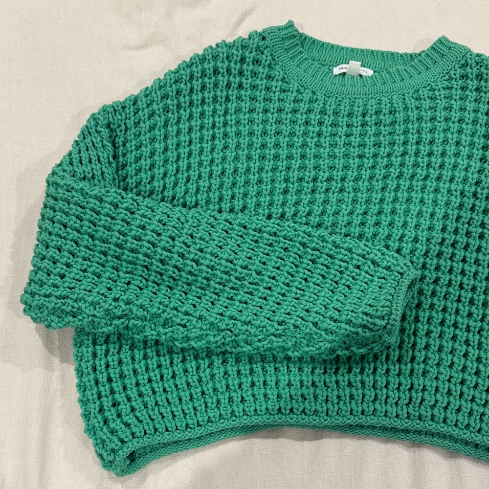 Green Knit Sweater